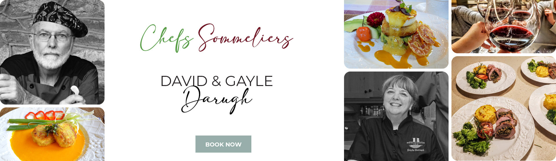 Chefs Sommeliers David & Gayle Darugh - Grow. Cook. Eat.