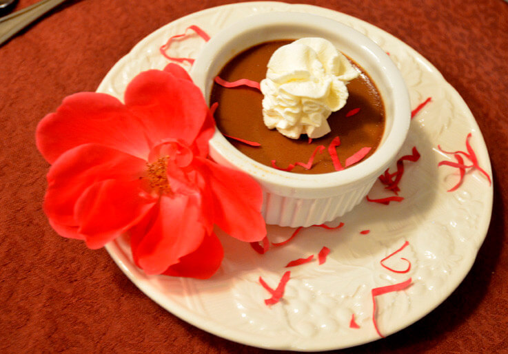 Chocolate Rose Petal Pots du Creme - Grow. Cook. Eat.