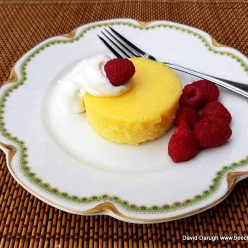 Little Lemon Cakes with Soft Cream - Grow. Cook. Eat.