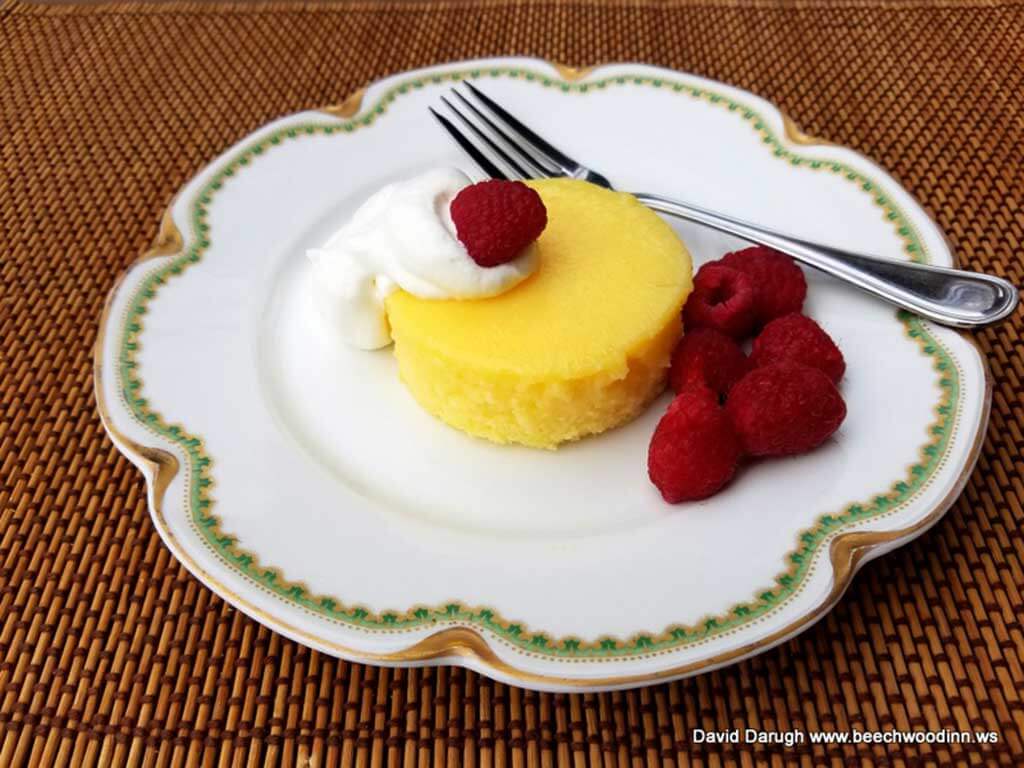 Little Lemon Cakes with Soft Cream - Grow. Cook. Eat.