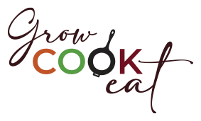 Grow. Cook. Eat. Logo